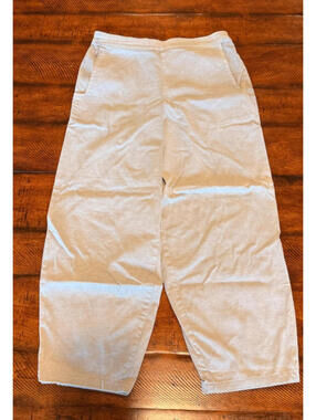 Elemente Clemente Beige Pull on Trouser Pant with Pockets - Size 8 / Medium